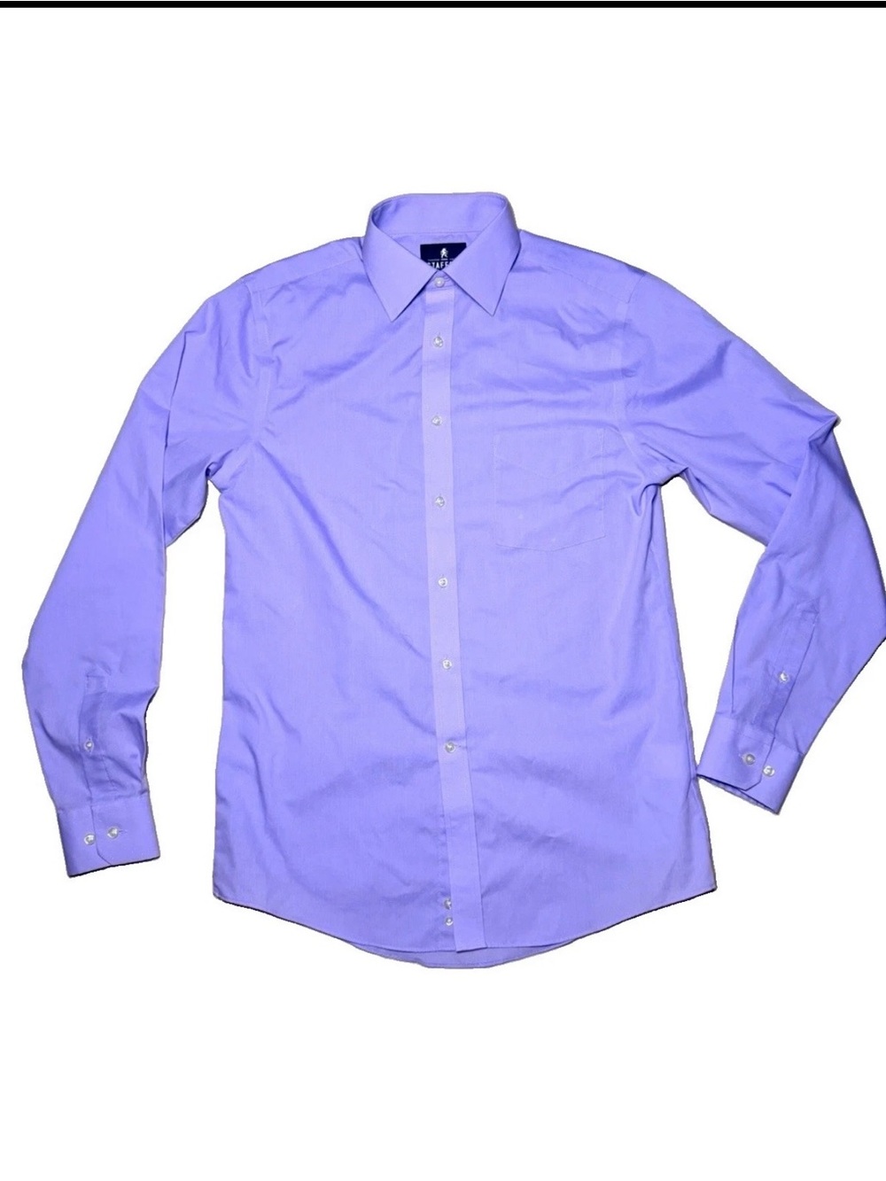 Stafford Men's Lavender Dress Shirt - Point Collar